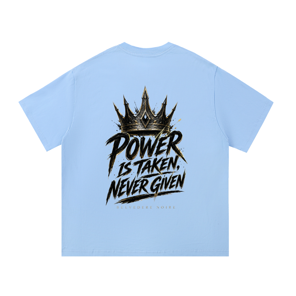 Belvedere Noire Essential Cotton T-Shirt, full colourway range