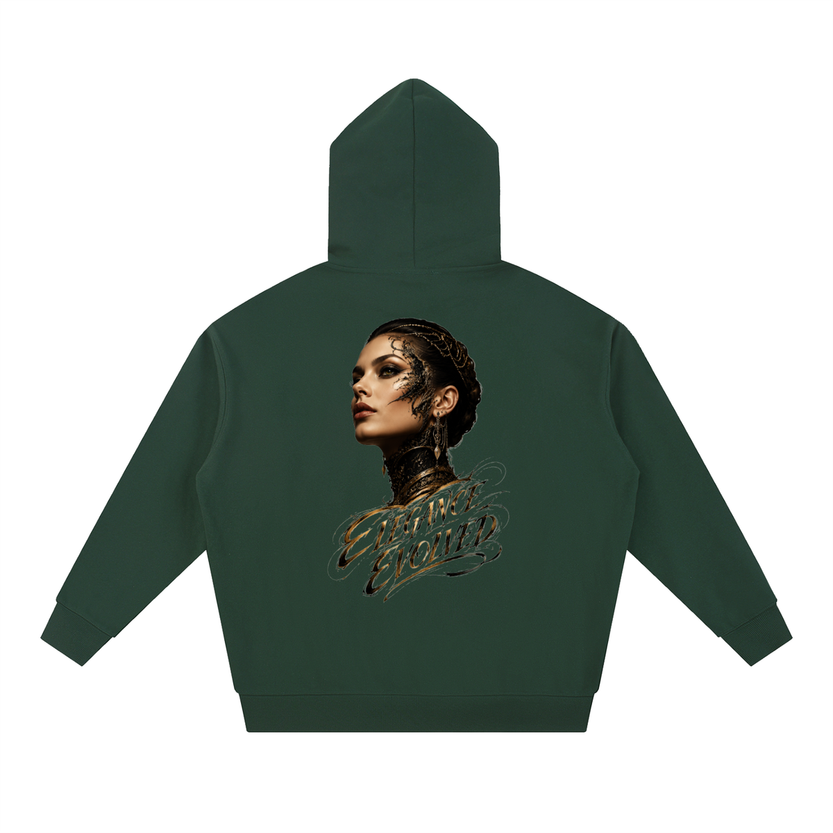 Belvedere Noire Essential Heavyweight Hoodie — Unisex 430gsm Oversized Premium Cotton Streetwear Hoodie