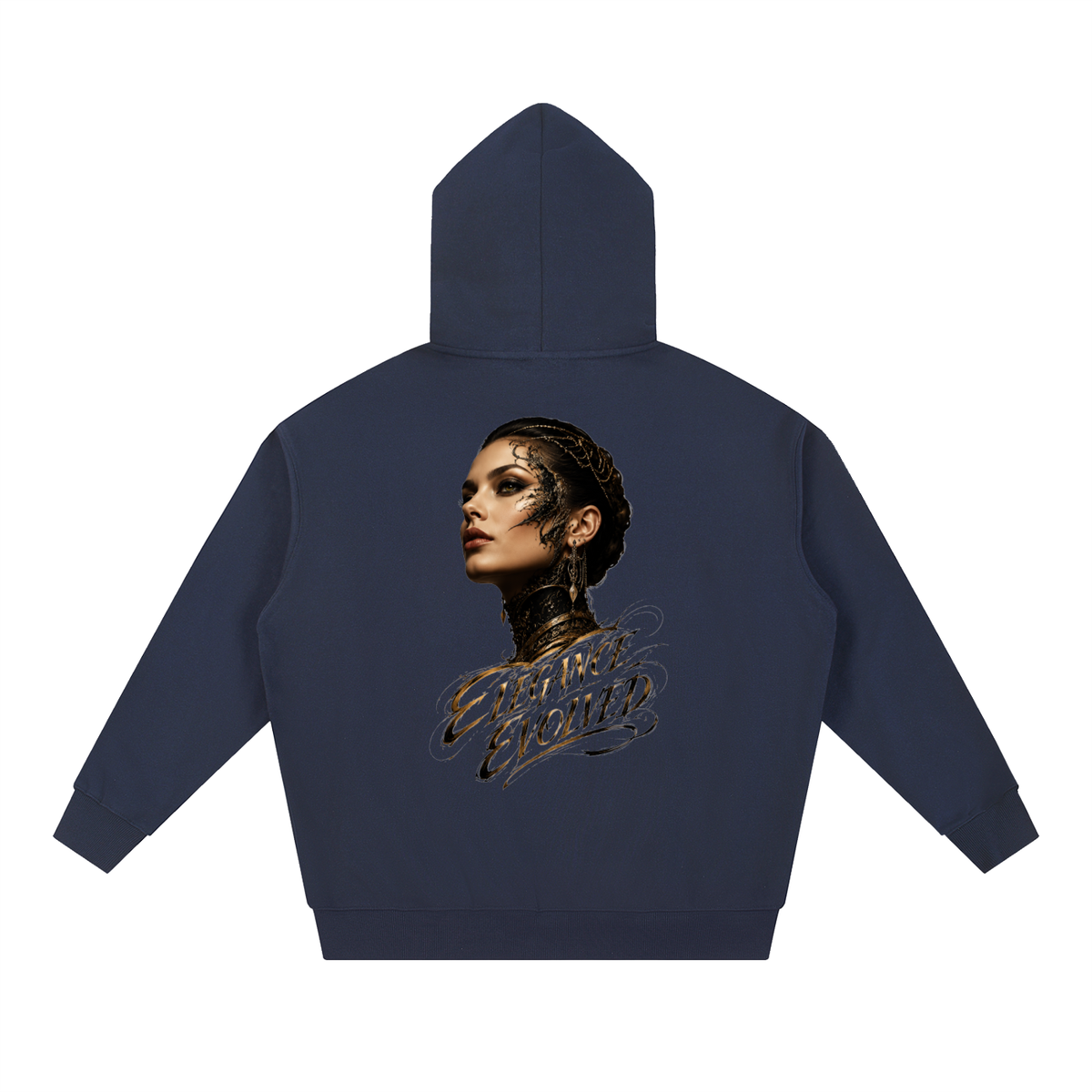 Belvedere Noire Essential Heavyweight Hoodie — Unisex 430gsm Oversized Premium Cotton Streetwear Hoodie