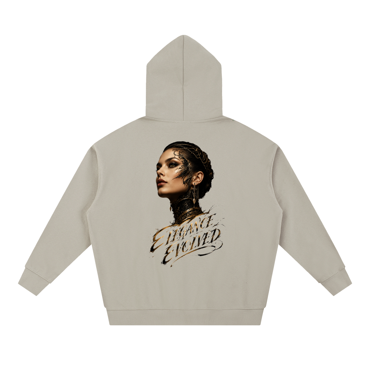 Belvedere Noire Essential Heavyweight Hoodie in dull red