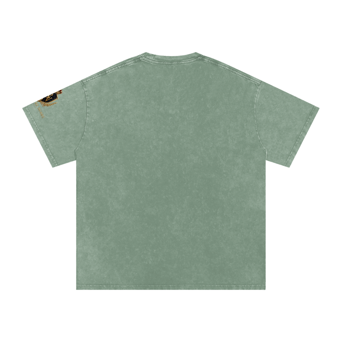 Belvedere Noire Snow Washed Oversized Cotton T-Shirt in purple haze