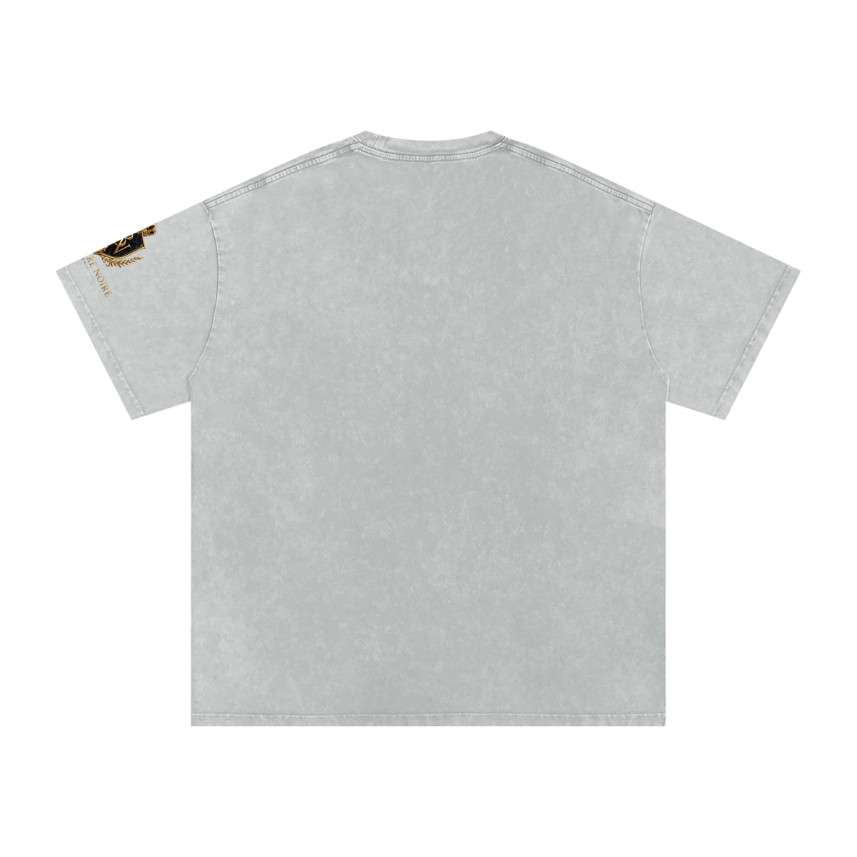 Belvedere Noire Snow Washed Oversized Cotton T-Shirt in grass green