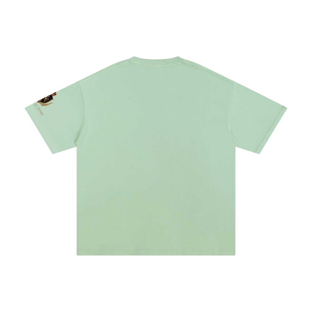 Belvedere Noire Pure Cotton T-Shirt in black
