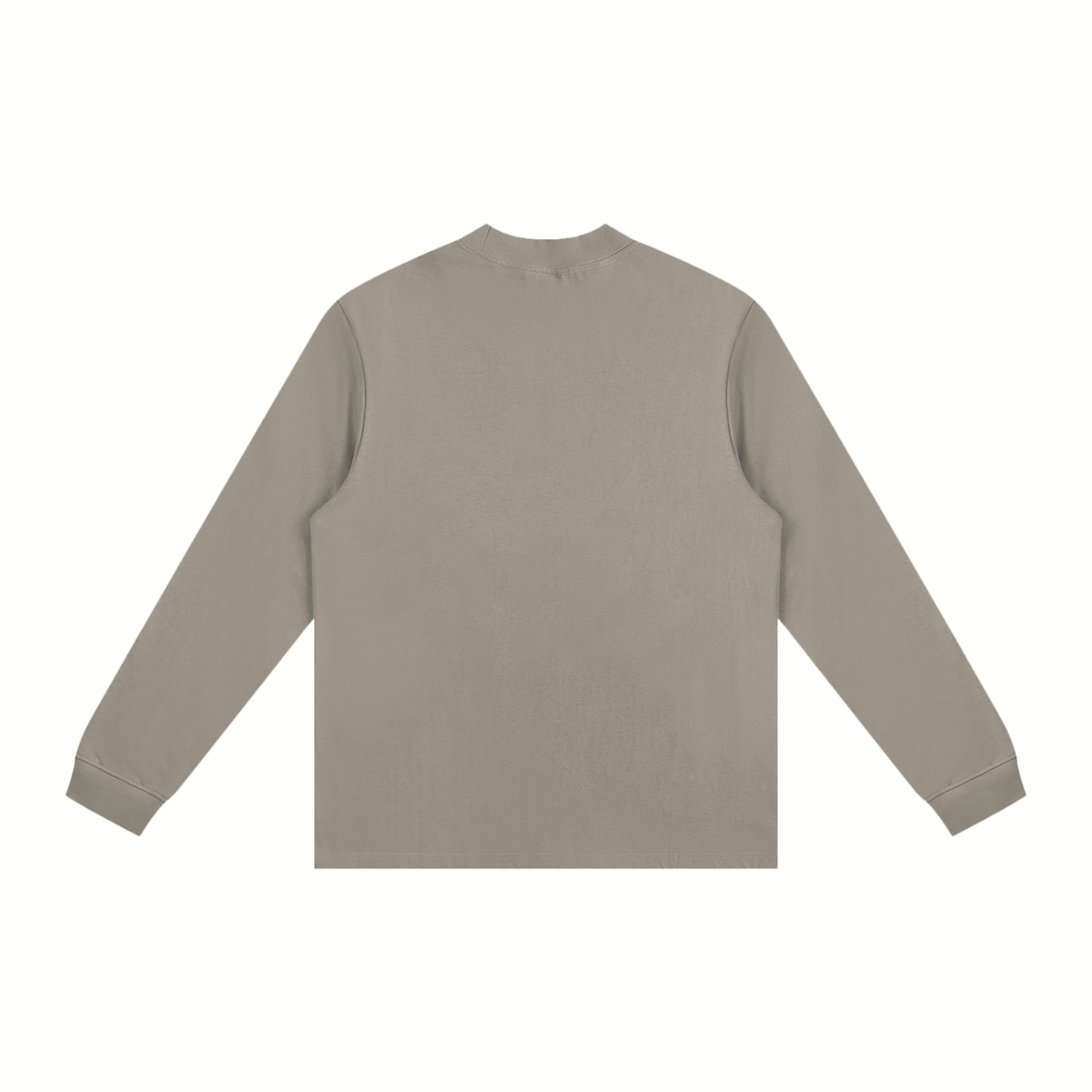 Belvedere Noire Non-Shrink Mock Neck Sweatshirt, back view