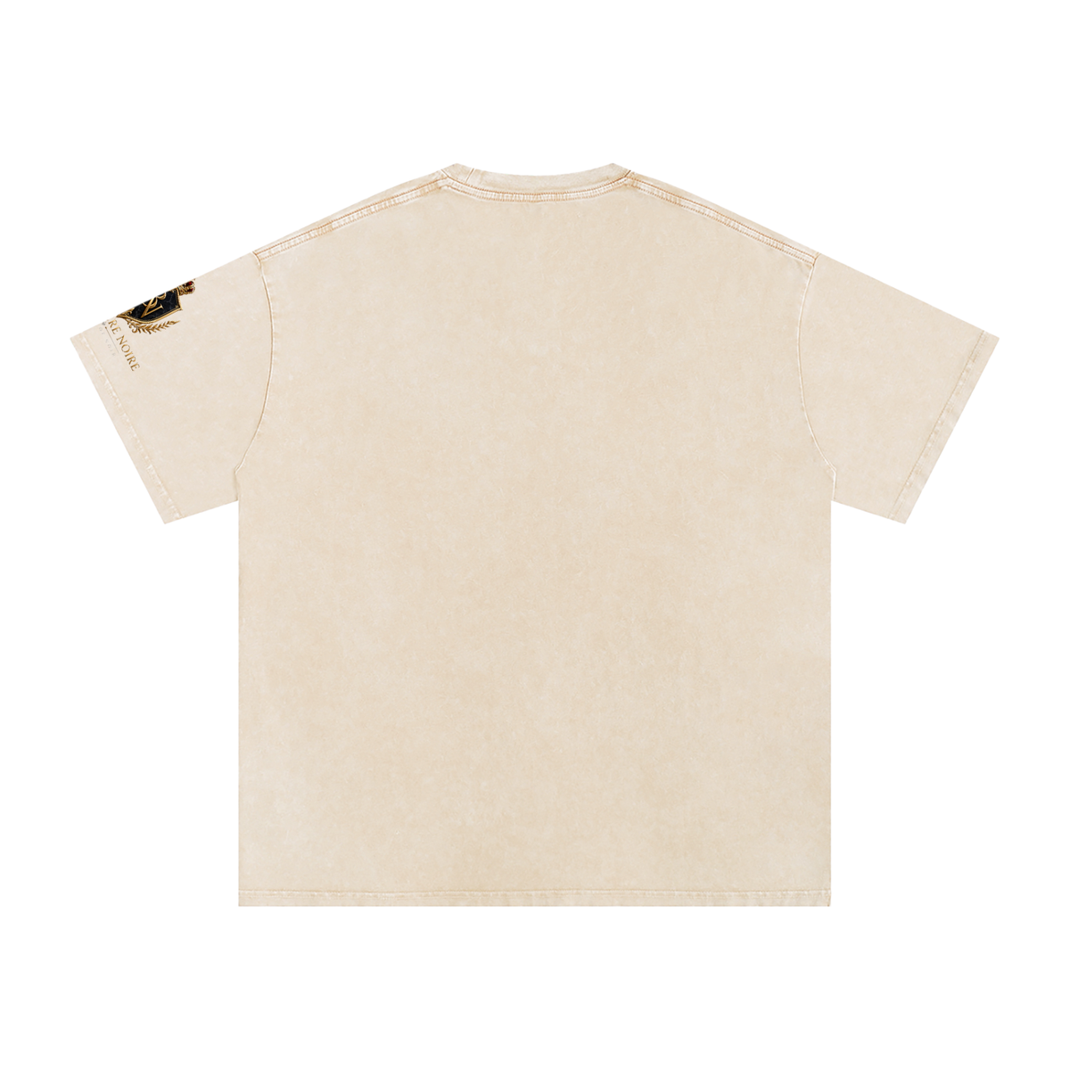 Belvedere Noire Snow Washed Oversized Cotton T-Shirt, side view
