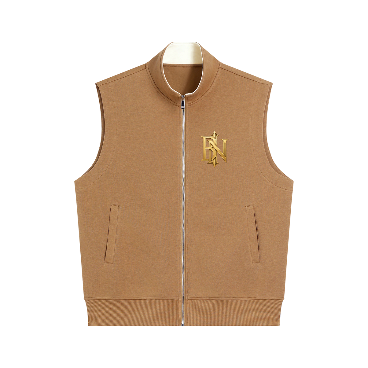 Belvedere Noire Essential Heavyweight Vest — Unisex 380gsm Sleeveless Streetwear Vest