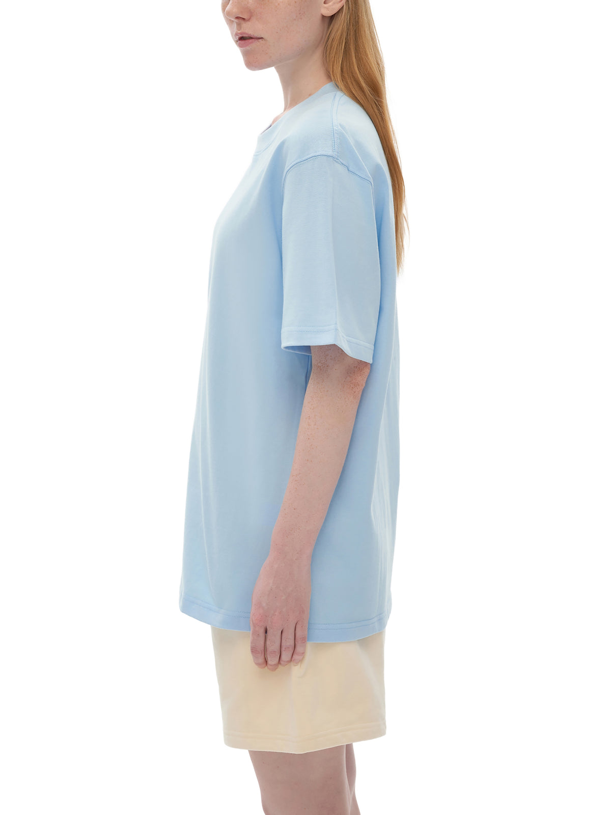 Belvedere Noire Heavyweight Drop Shoulder T-Shirt — Unisex Pure Cotton Oversized Tee