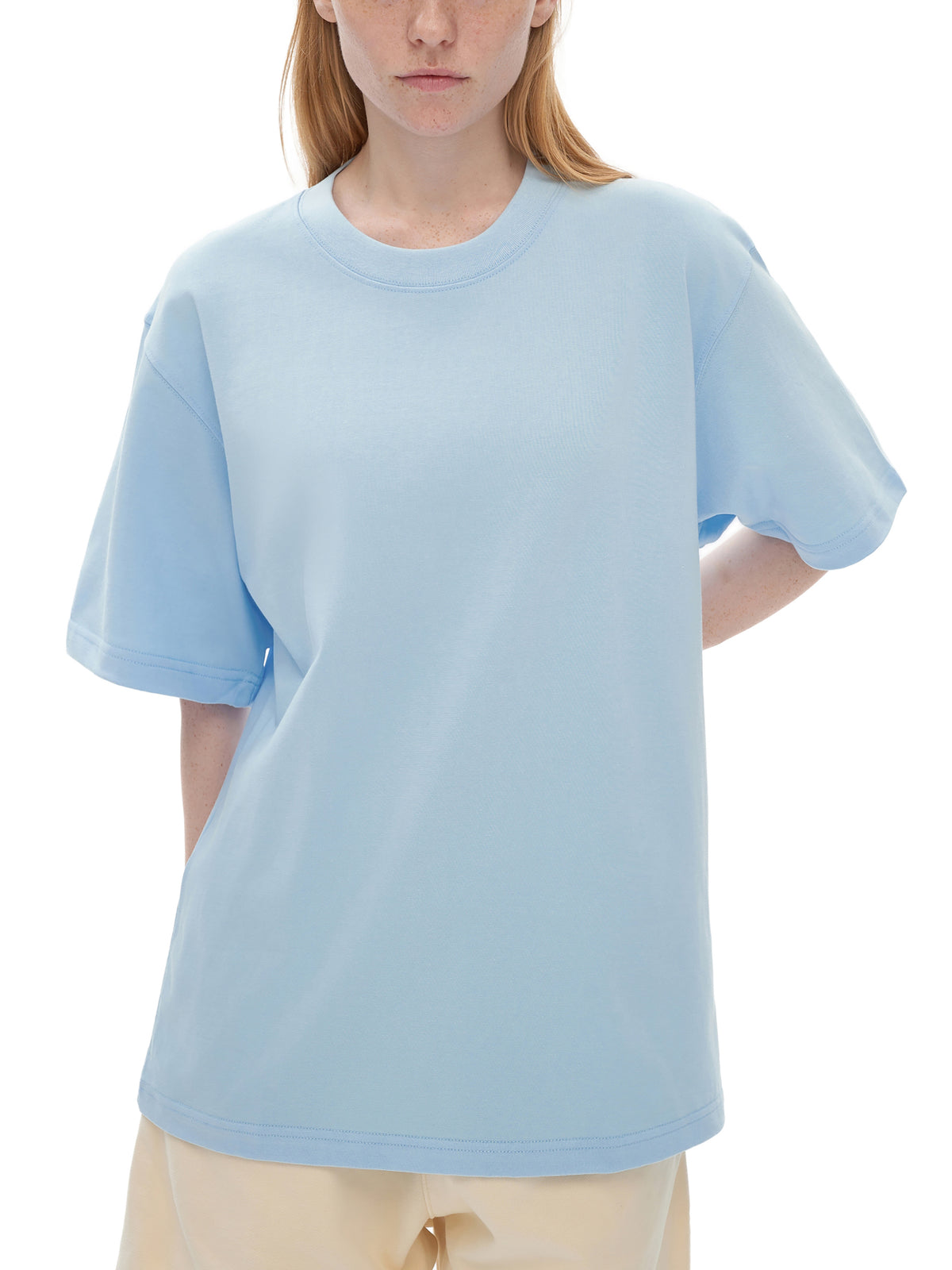 Belvedere Noire Heavyweight Drop Shoulder T-Shirt — Unisex Pure Cotton Oversized Tee