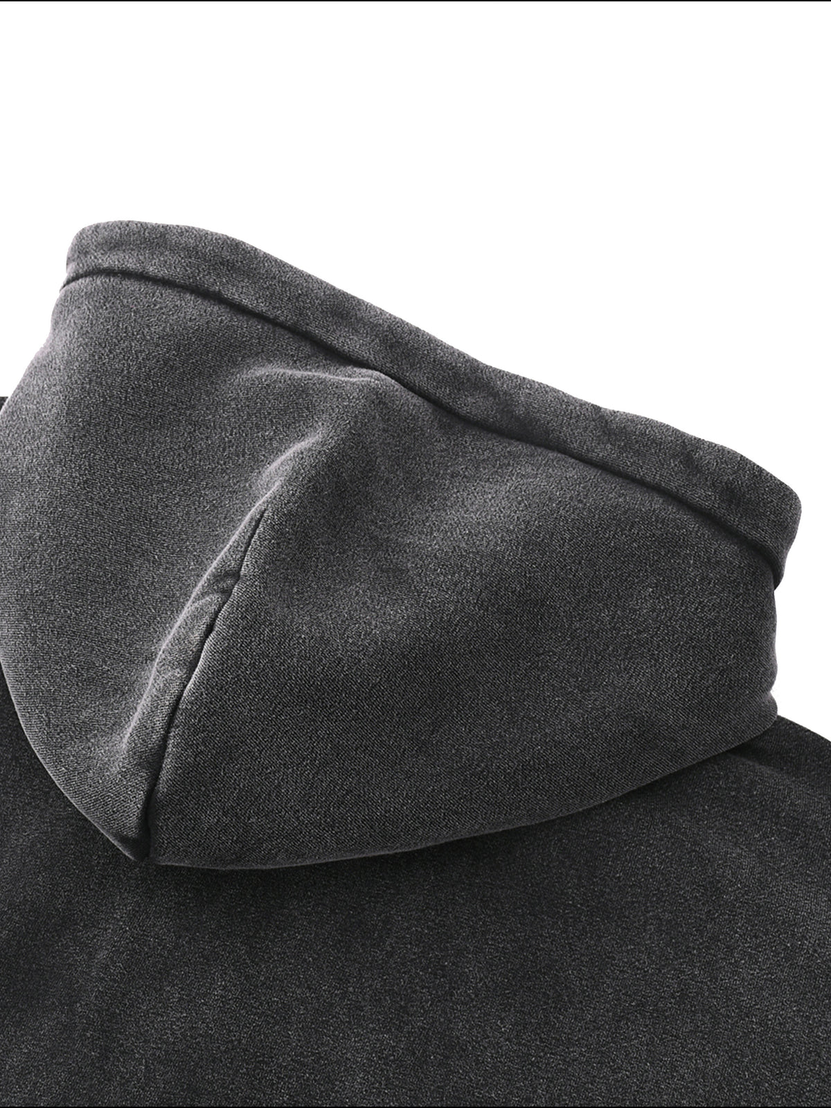 Belvedere Noire Zip-Through Boxy Fleece Hoodie — Unisex 355gsm Oversized Zip Hoodie