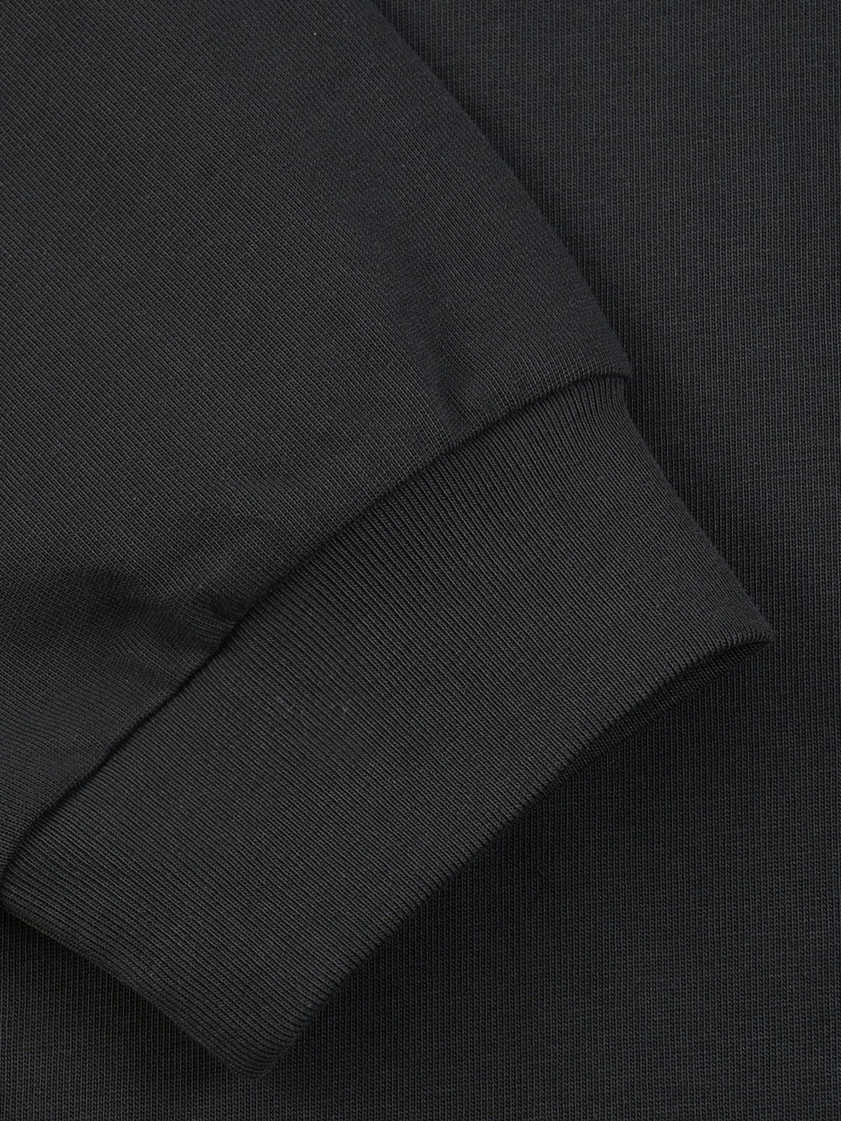 Belvedere Noire Layered Long Sleeve Oversized Tee, side view