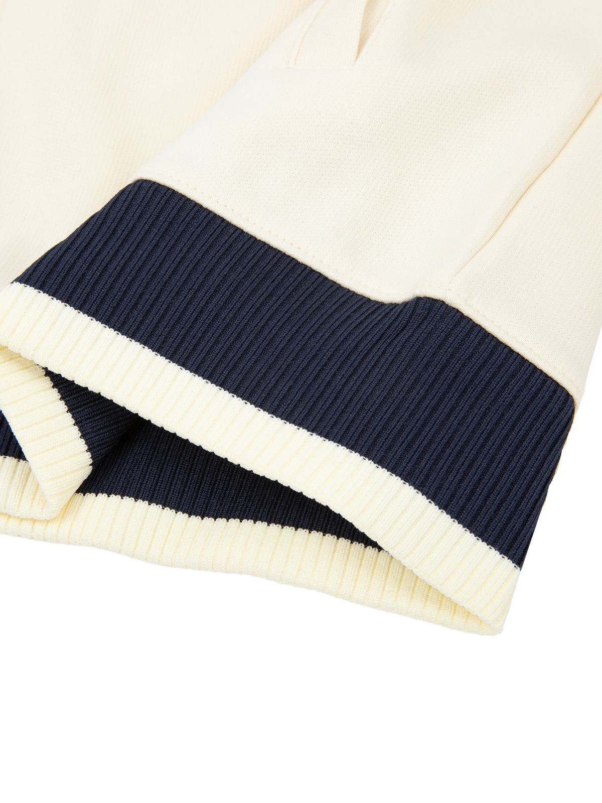 Belvedere Noire Colour Block Raglan Zip Track Jacket, sleeve detail