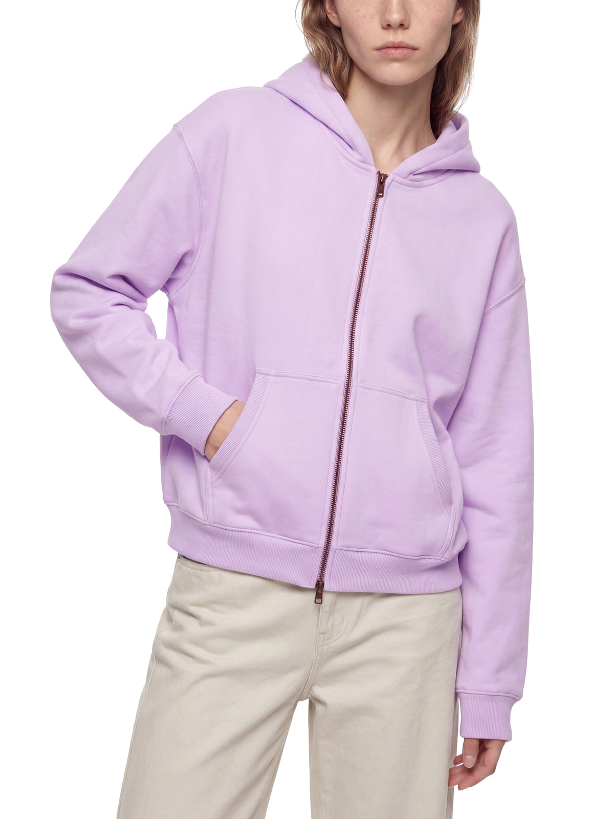 Belvedere Noire Oversized Fleece Boxy Hoodie, alternative colourway